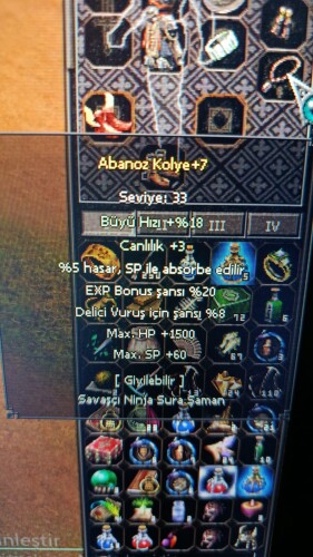 Metin2 Abanoz Kolye Nereden Düşer?