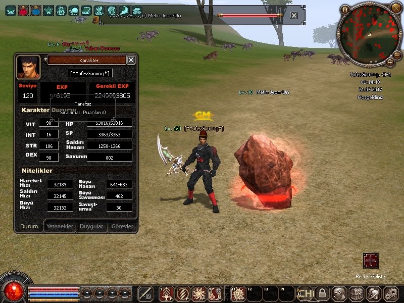 Metin2 Derece Puan Sistemi