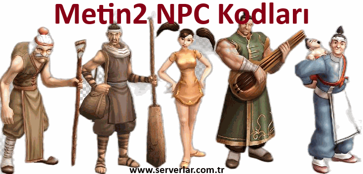 Metin2 NPC Kodları