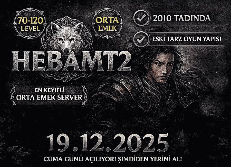 HebaMt2 70-120 PvP SERVER tanıtım banner