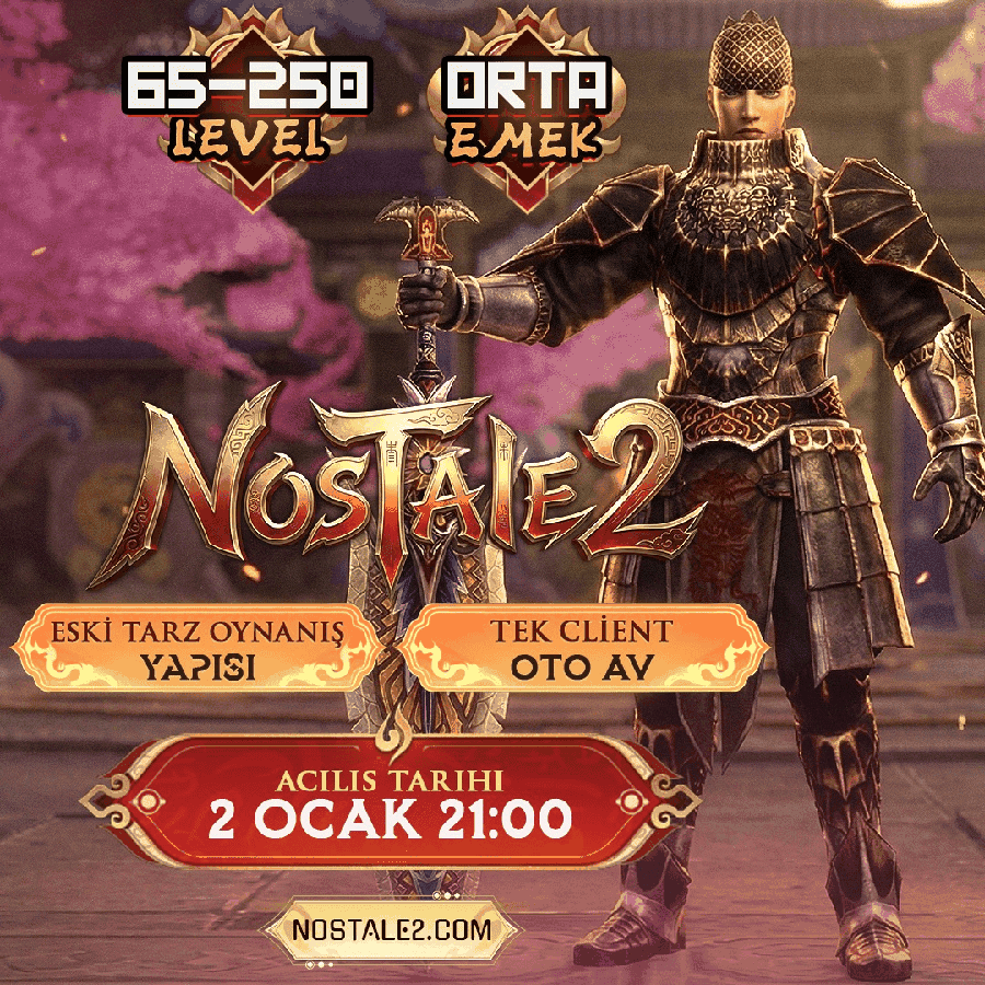 Nostale2 65-250 Metin2 Pvp Serveri