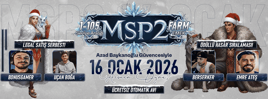 Msp2 1-105 PVP SERVER