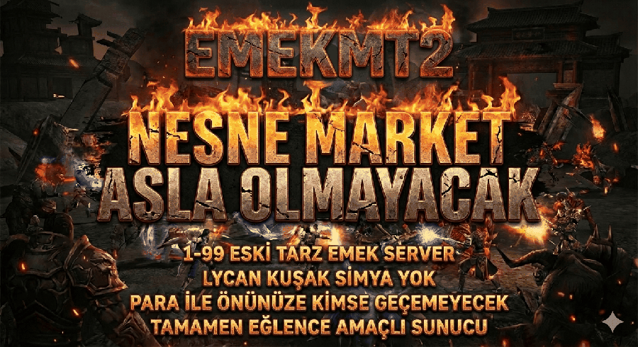 EmekMT2 SİTE: www.emek.metin2.in tanıtım banner