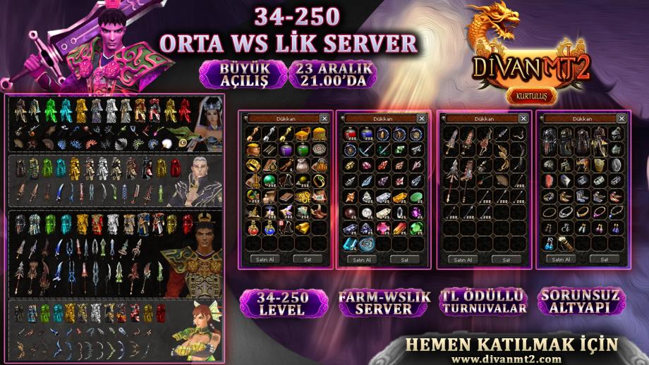 DivanMt2 65-250 Emek Server tanıtım banner