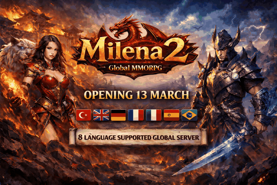 Milena2 1-99 Pvp Server tanıtım banner