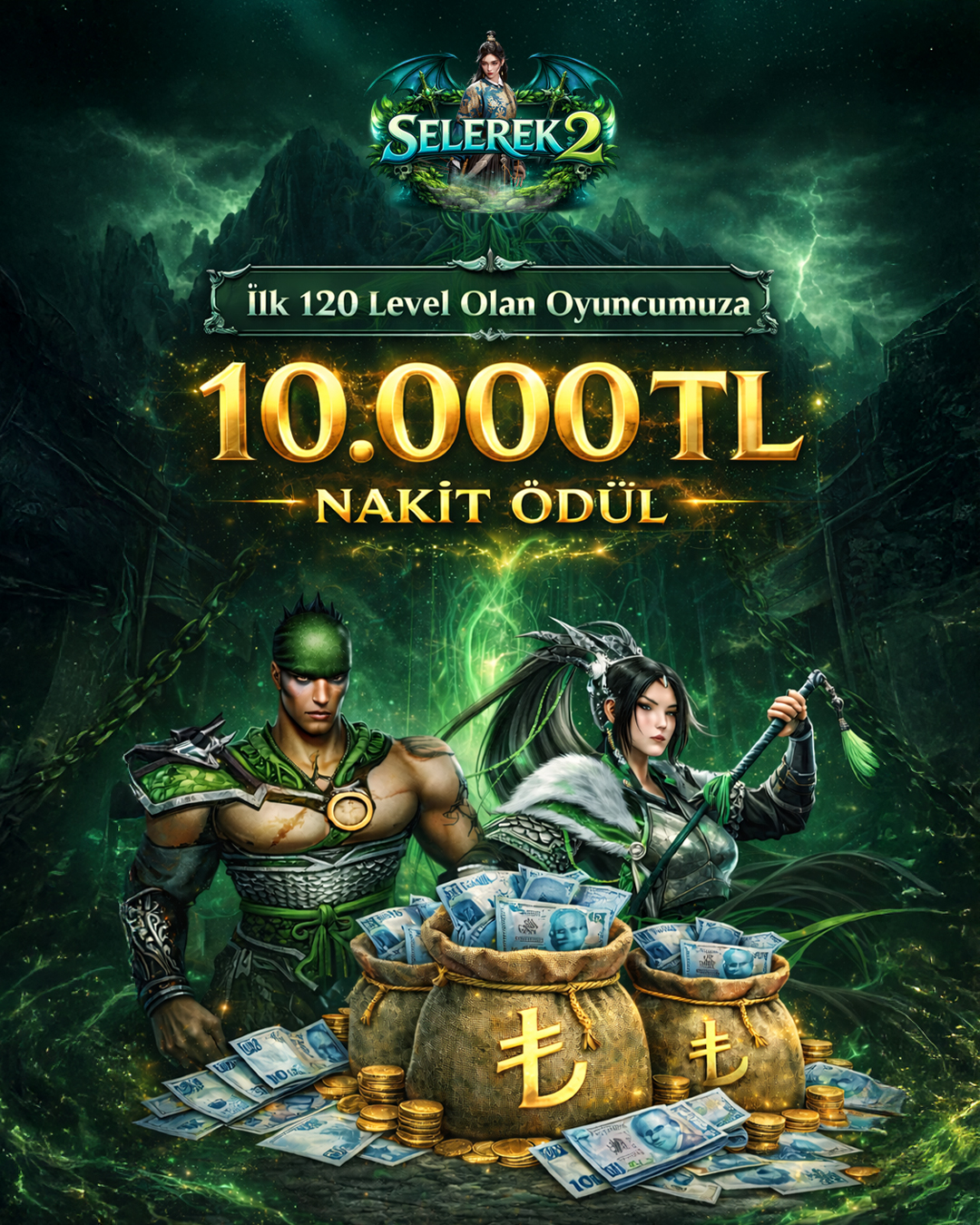 SELEREK2 | 1-120 New School | 10.000 TL Ödüllü