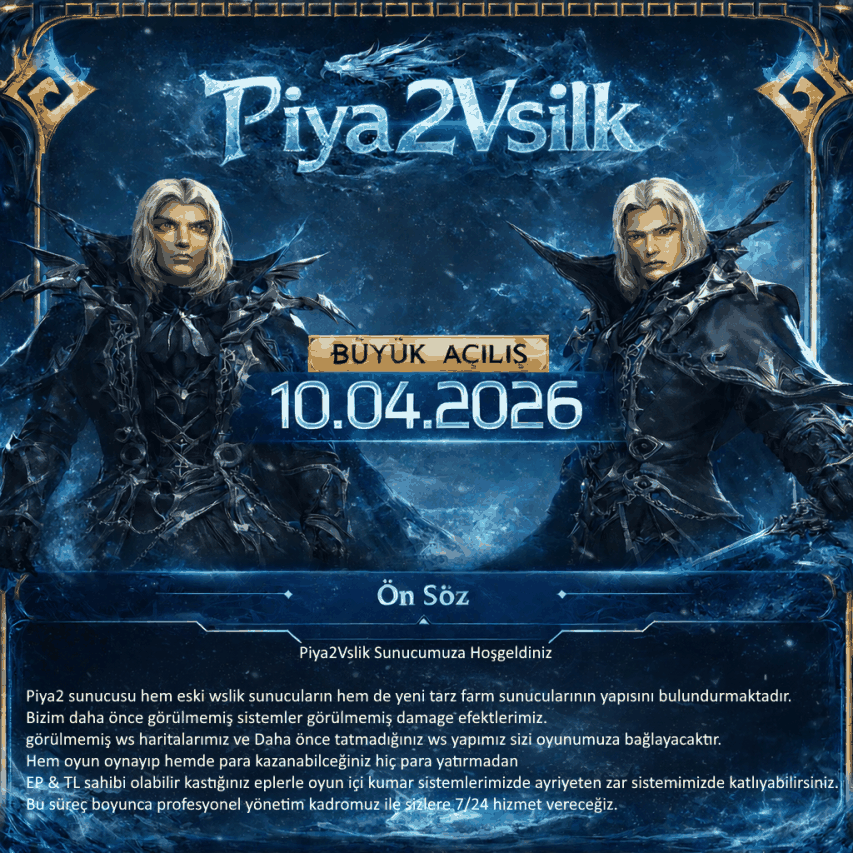 Piya2 Vslik 104-105 PvP SERVER