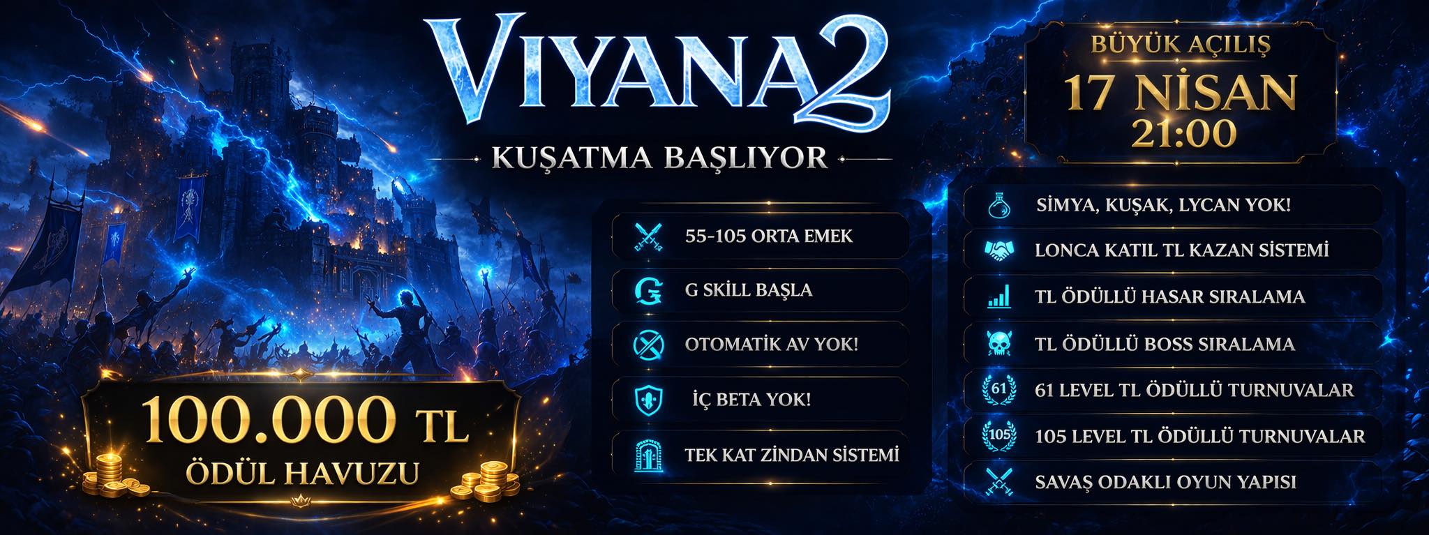 Viyana2 55-105 Metin2 PvP SERVER tanıtım banner