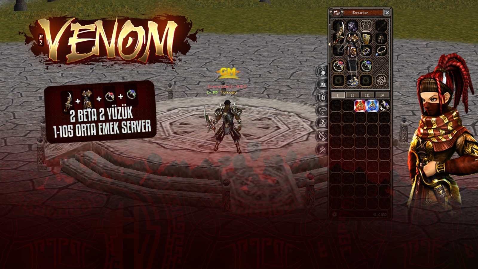 M2Venom 1-105 Metin2 PvP SERVER