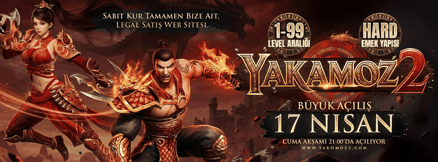 Yakamoz2 1-99 HardSchool PvP SERVER