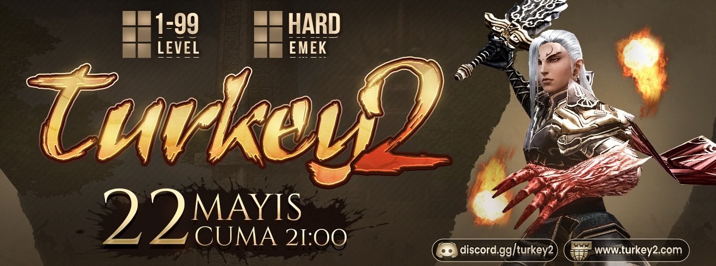 Turkey2 1-99 HardSchool PvP SERVER