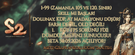 1-99 Dümdüz Zor Emek Server! tanıtım banner