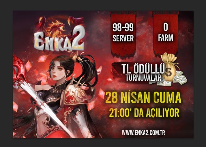 🔥 Enka2 98-99 VSLIK SERVER 🔥 tanıtım banner