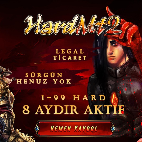 HardMt2 1-99 Emek Server tanıtım banner