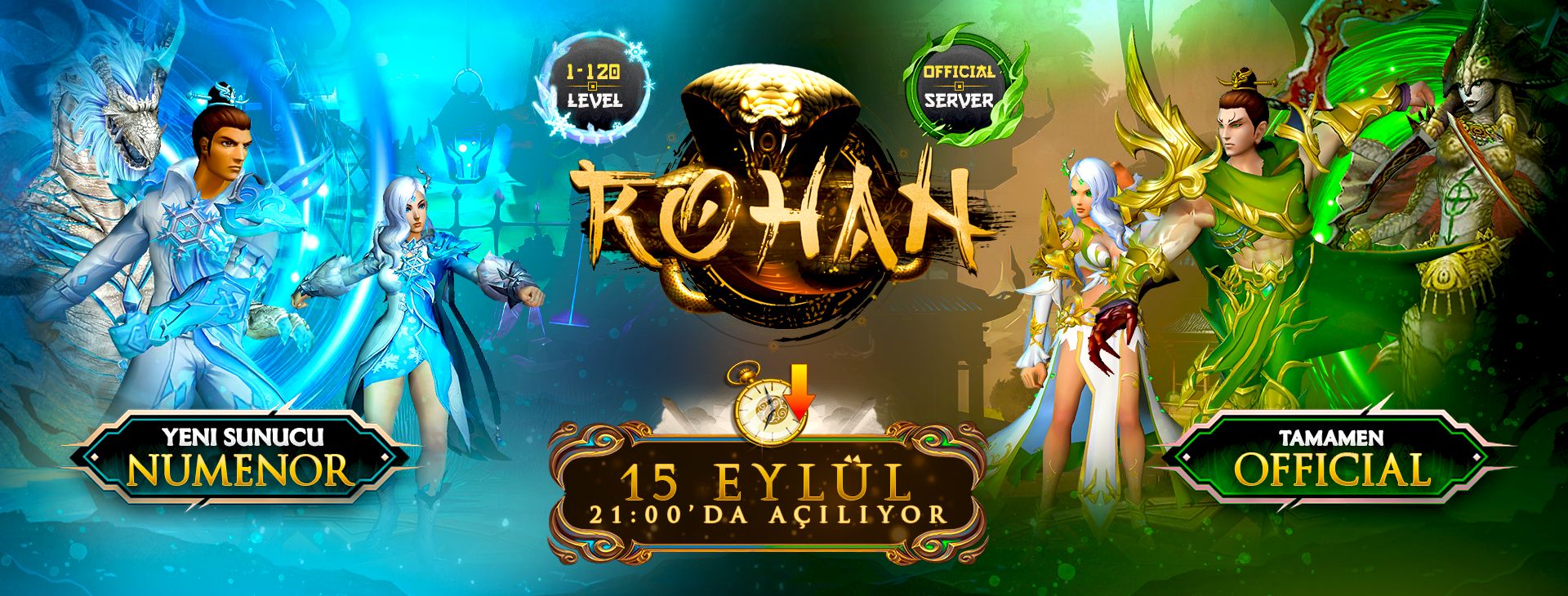 ROHAN2 GLOBAL 1-120 TÜRK SERVERİ tanıtım banner