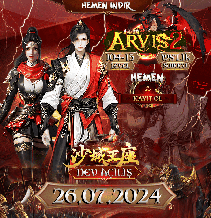 Arvis2 tanıtım banner