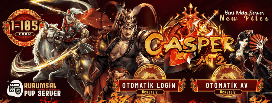 CasperMt2 tanıtım banner