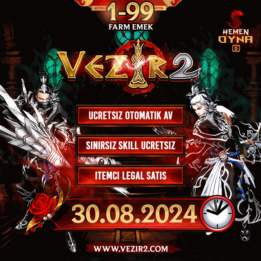 Vezir2 tanıtım banner