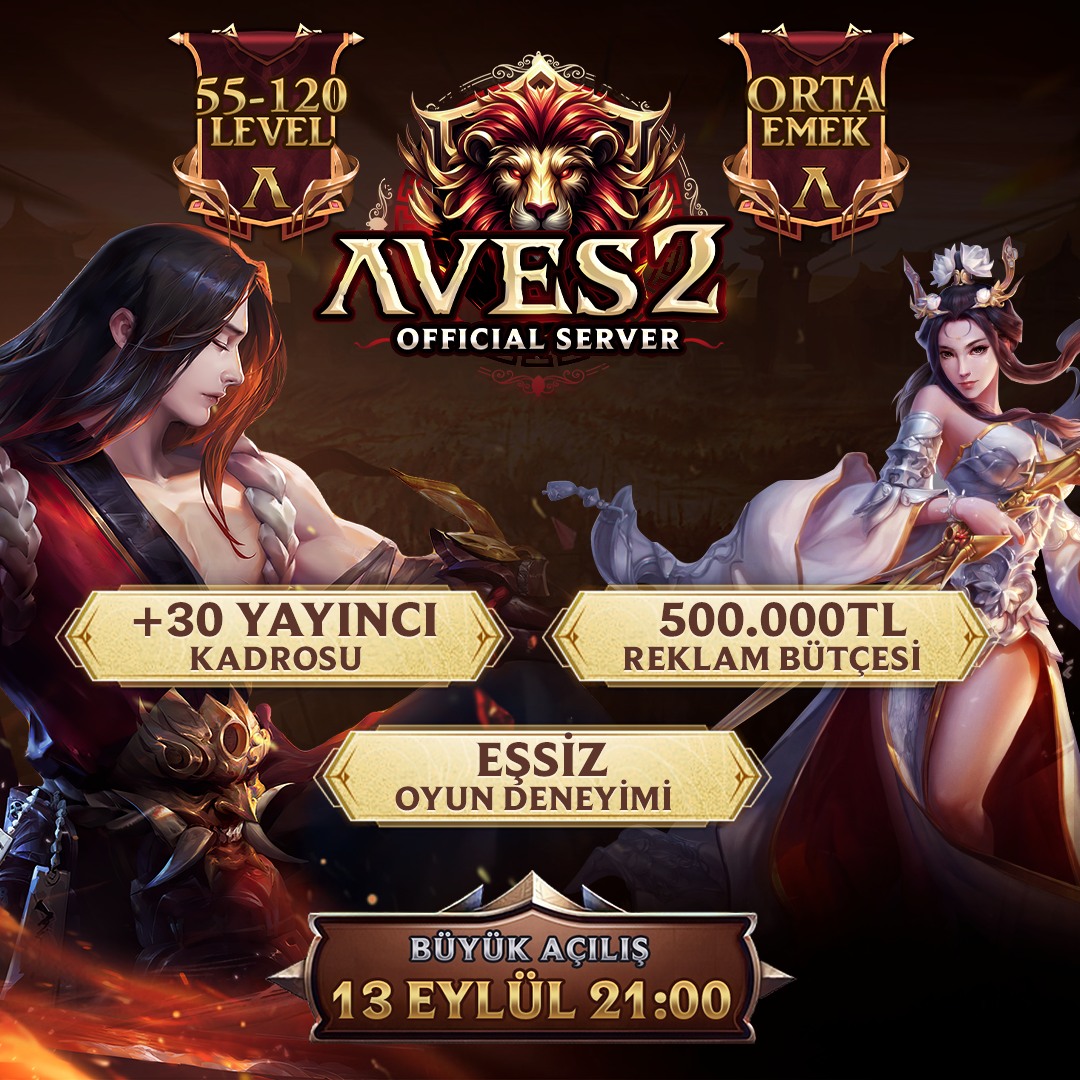 Aves2 tanıtım banner