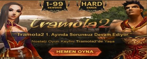 Tramola2 Hard Emek 5 Ağustos'ta açıldı! , Tramola2 Oldschool server tanıtım banner