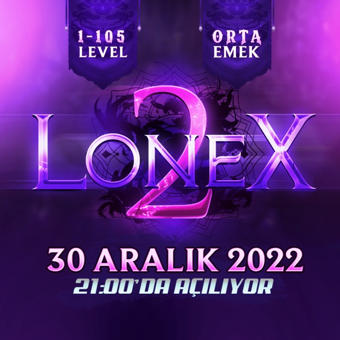 Lonex Metin2 Pvp Orta emek server tanıtım banner