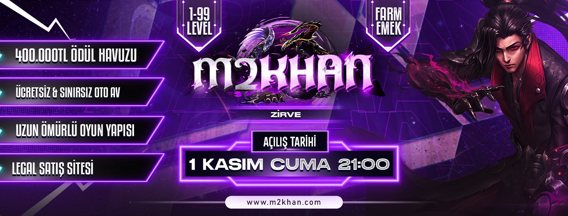 M2Khan tanıtım banner