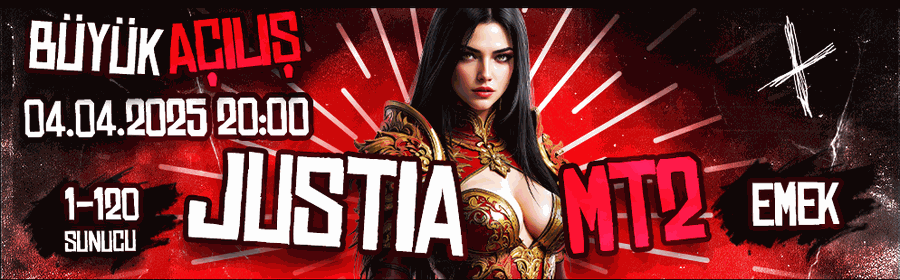 JustiaMt2 tanıtım banner