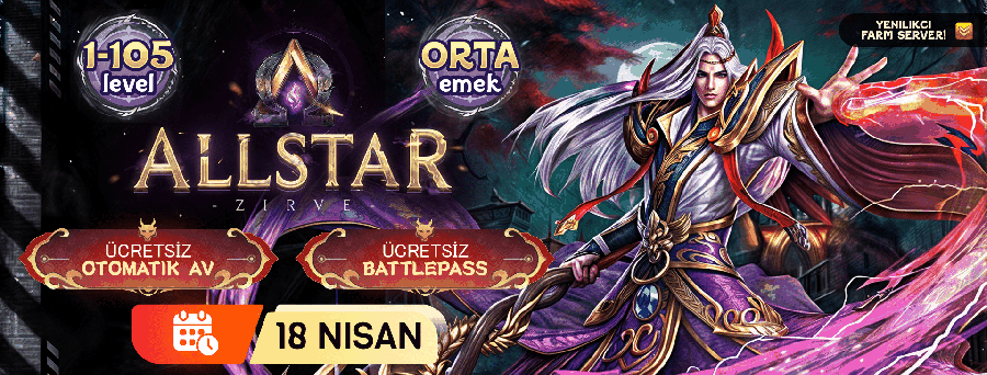M2Allstar 1-105 Metin2 Pvp Server ! tanıtım banner