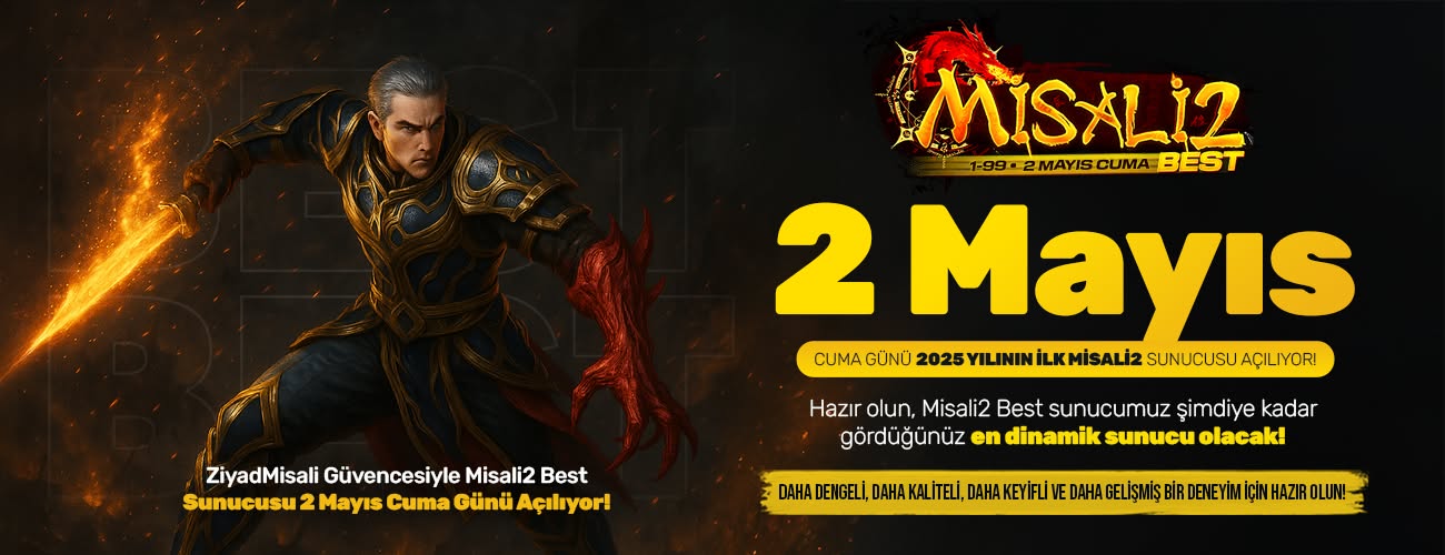 Misali2 1-99 PVP SERVER