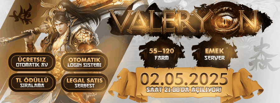 Valeryon2 55-120 PVP SERVER