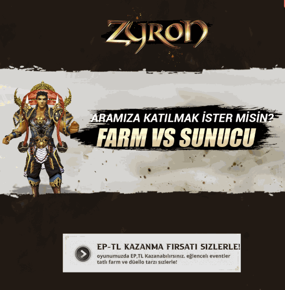 ZYRON2 98-99 11.05.2025 21:00 Acılış tanıtım banner