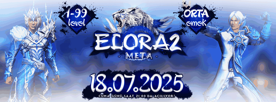 Elora2 1-99 PVP SERVER tanıtım banner