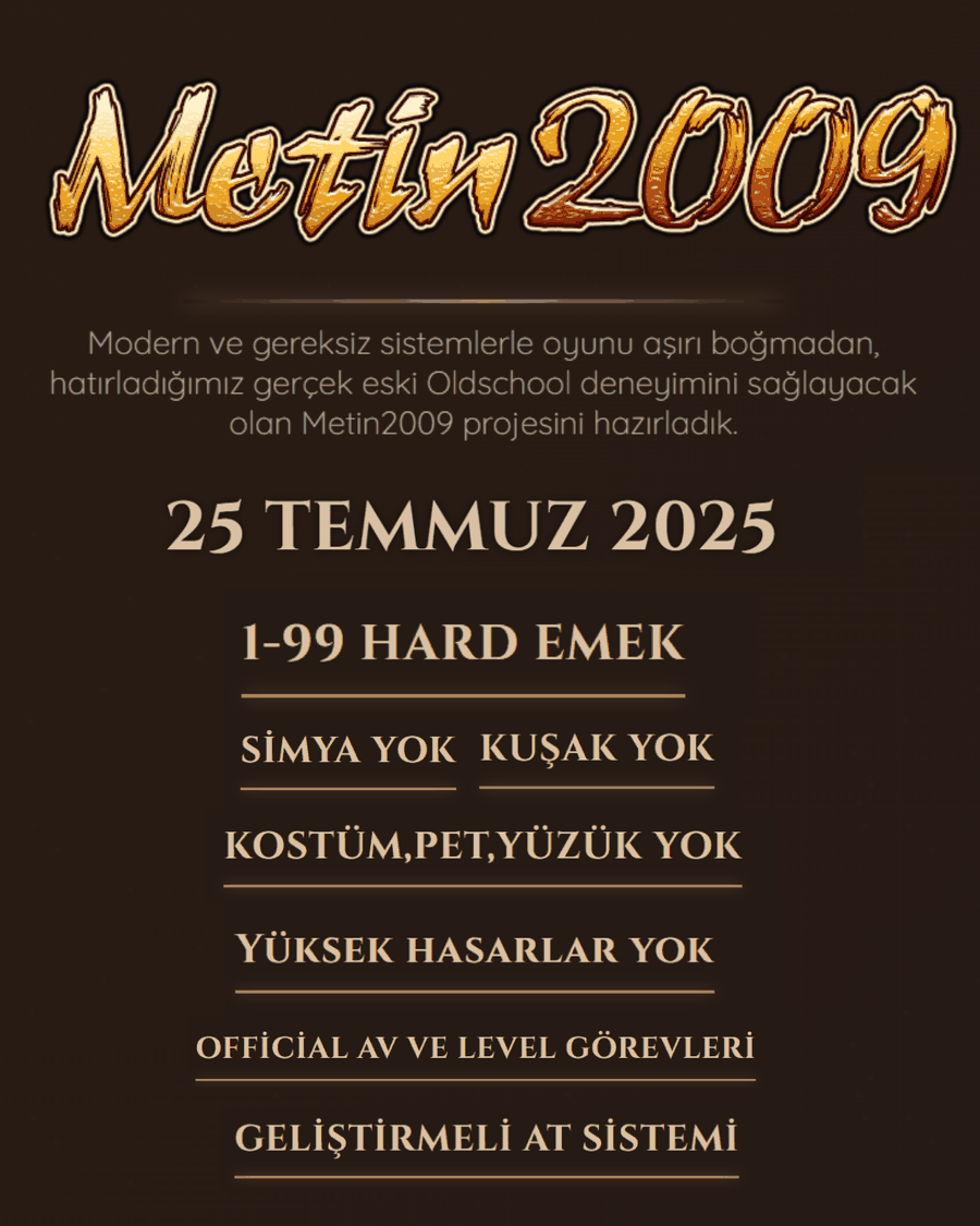 Metin2009 PVP SERVER tanıtım banner