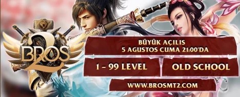 BrosMt2 1-99 OldSchool Metin2 Serveri 5 Ağustos!