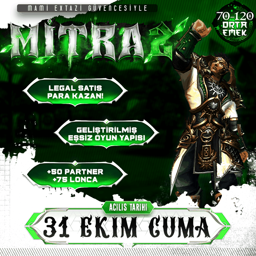 ⭐ Mitra2 70-120 Eşsiz Yapısıyla 31 Ekimde