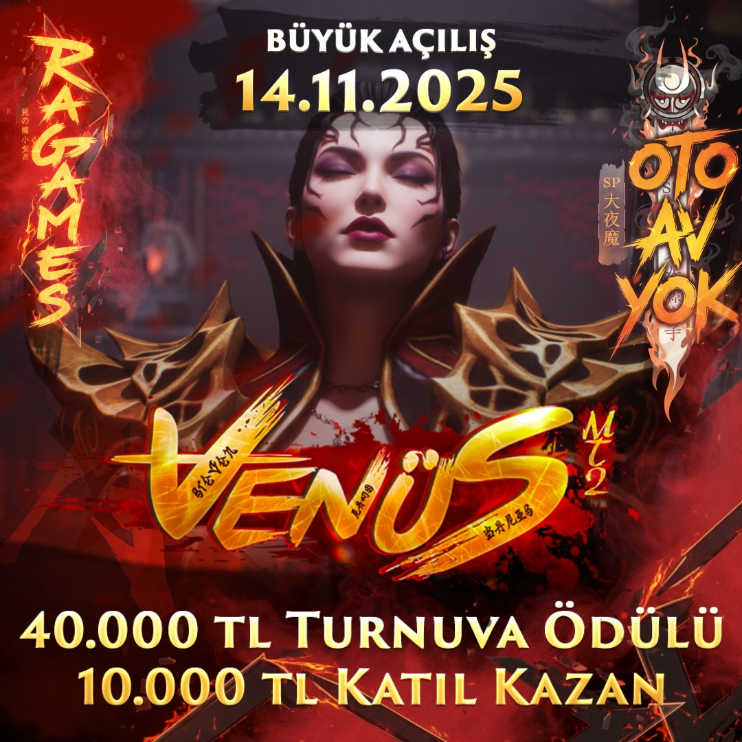 VenüsMt2 70-120 PvP SERVER tanıtım banner