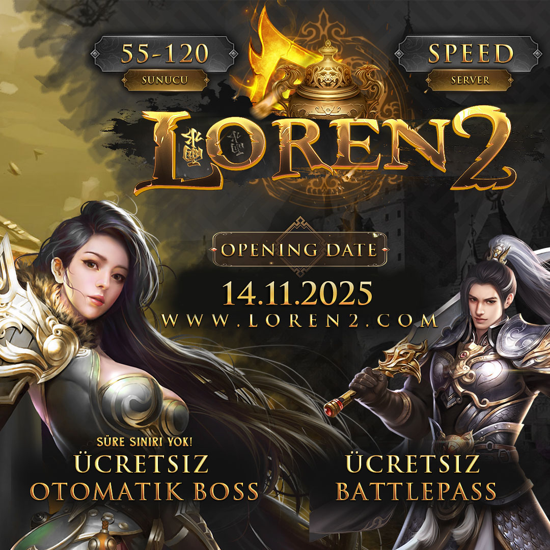 LorenMt2 55-120 PvP SERVER ! tanıtım banner
