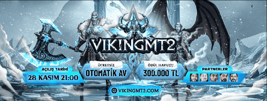 VikingMt2 1-105 PVP SERVER tanıtım banner