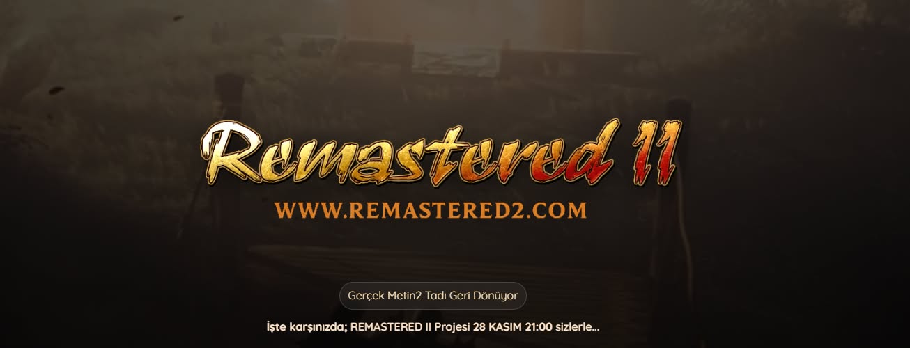 RemastedMetin2 1-99 PvP SERVER